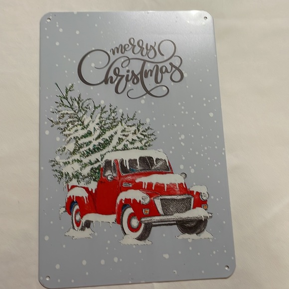 Christmas Decoration “Merry Christmas Ref Truck “All Roads Lead House at Christ - Picture 4 of 5